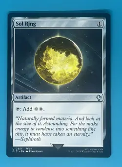Sol Ring (0357) Commander: Final Fantasy Regular - Image 1