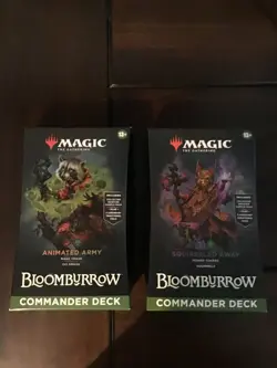 Magic The Gathering Commander Decks x2 Bloomburrow - Image 1
