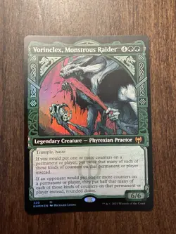 Magic the Gathering Kaldheim Showcase Foil Vorinclex, Monstrous Raider - Image 1