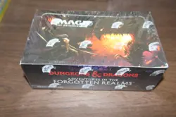 MTG - D&D Adventures in the Forgotten Realms Draft Booster Box Sealed - Image 1