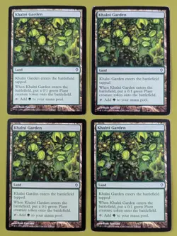 Khalni Garden x4 Worldwake 4x Playset Magic the Gathering MTG - Image 1