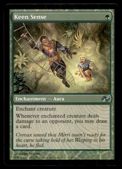 MTG Keen Sense LP Light Play Planar Chaos [4162] - Image 1