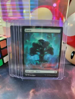 Forest 254 Magic The Gathering Theros Beyond Death Regular Land NM x4 - Image 1