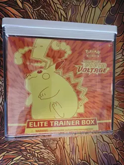 Pokemon Sword & Shield Vivid Voltage Elite Trainer Box Sealed with Case! - Image 1