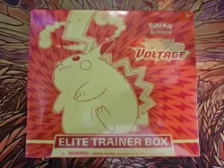 Pokemon Sword & Shield Vivid Voltage Elite Trainer Box Sealed with Case! - Image 2