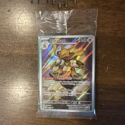 Pokemon Mega Evolution Alakazam 009 Promo Sealed. - Image 1