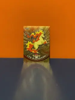 Pokemon Topps Chrome #78 Rapidash Holo BC Mint - Image 1