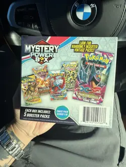 Pokemon Mystery Power Box Chase Pack (5 Booster Packs) - Image 4