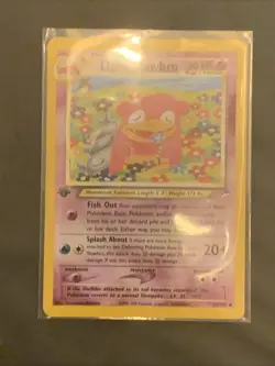 Pokemon TCG Light Slowbro Neo Destiny First Edition Rare 51/105 Light Play - Image 3