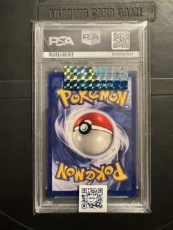 1999 Pokemon Red Cheeks Pikachu #58 1st Edition Shadowless PSA 9 - Image 2