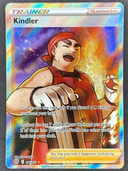 Pokemon Kindler Full Art 170/172 BRS Brilliant Stars NM - Image 1