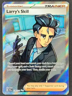 Pokemon Larry's Skill Full Art 139/131 PRE Prismatic Evolutions NM - Image 1