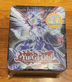 Yu-Gi-Oh! Galaxy-Eyes Photon Dragon Tin Limited Edition (CT08) New & Sealed - Image 1