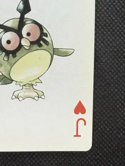 Pokemon Hoothoot Jack of Hearts 163 Silver Deck Lugia Playing Card Poker - Image 4