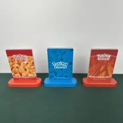 Pokemon TCG - Ultra Pro Magnetic Card Protector Case with Display Base Stand X3 - Image 5