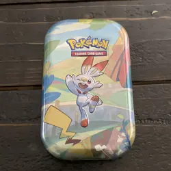 Pokemon Trading Card Game Scorbunny Tin Only - Image 1