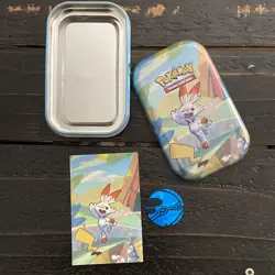 Pokemon Trading Card Game Scorbunny Tin Only - Image 3