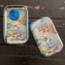 Pokemon Trading Card Game Scorbunny Tin Only - Image 5