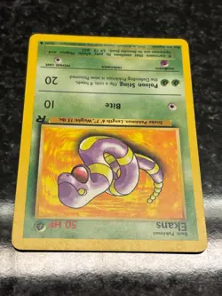 Ekans 56/82 Team Rocket Regular Common LP Vintage Pokemon Card 2000 WOTC - Image 4