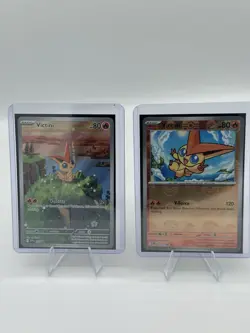 Pokemon TCG Victini Black Bolt & White Flare Promo Card Illustration SVP208 - Image 1