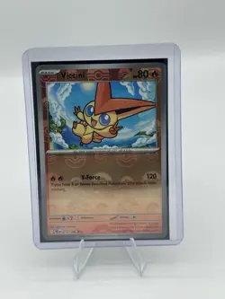 Pokemon TCG Victini Black Bolt & White Flare Promo Card Illustration SVP208 - Image 3
