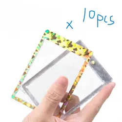 Magnetic Card Holder (10pcs) 35PT Laser Ice-Crack for Pokemon ONE PIECE MTG - Image 1