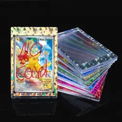 Magnetic Card Holder (10pcs) 35PT Laser Ice-Crack for Pokemon ONE PIECE MTG - Image 4