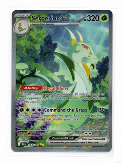 Pokemon TCG Serperior EX Sir 164/086 Black Bolt English Card Near Mint Condition - Image 1
