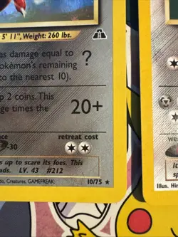 Scizor 10/75 Scizor Promo Neo Discovery 2001 Holo Rare WOTC Pokemon Card TCG - Image 4