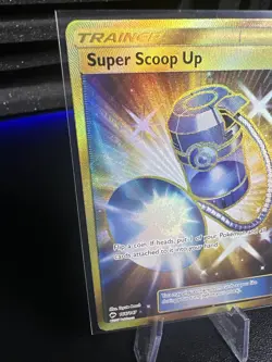 Super Scoop Up 166/147 Burning Shadows Rare Secret Card NM Condition - Image 2