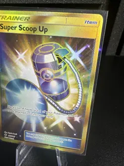 Super Scoop Up 166/147 Burning Shadows Rare Secret Card NM Condition - Image 3
