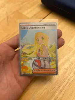 Lillies Determination 184/132 SIR Mega Evolution Pokemon Card Near Mint - Image 1