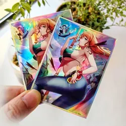 ONE PIECE Nami OPCG Card Sleeves 67X92mm | Playmat With Zones | Card Storage box - Image 4