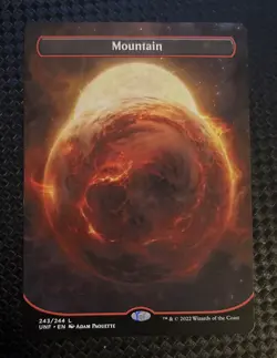 Mountain 243/244 NM Normal Land MTG Unfinity UNF Borderless Card - Image 1