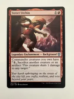 Street Urchin MTG Magic the Gathering Card NM Near Mint CLB - Image 1