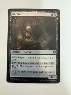 Nothic Foil MTG Magic the Gathering Card NM Near Mint CLB - Image 1