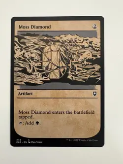 Moss Diamond Showcase MTG Magic the Gathering Card NM Near Mint CLB - Image 1