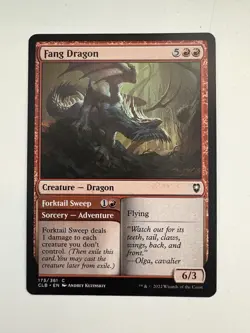 Fang Dragon MTG Magic the Gathering Card NM Near Mint CLB - Image 1