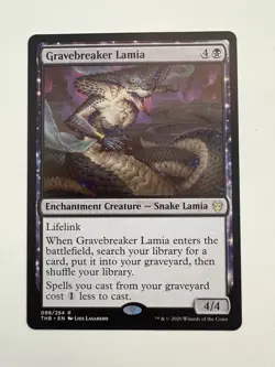 Gravebreaker Lamia MTG Magic the Gathering Card NM Near Mint THB - Image 1