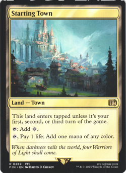 MTG Final Fantasy Starting Town - Image 1