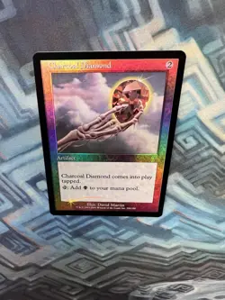 MTG Foil Charcoal Diamond NM- Unplayed 7th Edition - Image 3