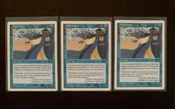 Magic: The Gathering Hydroblast MTG Core Set 1997 5th Edition x3 - Image 1