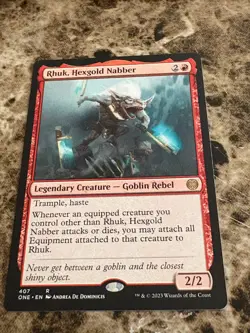 RUKH, HEXGOLD NABBER Magic MTG Phyrexia: All Will Be One - Image 1