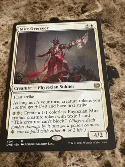 MITE OVERSEER Magic MTG Phyrexia: All Will Be One - Image 1
