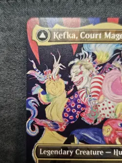 MTG - Kefka, Court Mage (0322) (Borderless) - FINAL FANTASY NM - Image 4