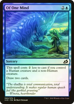Of One Mind #160 Ikoria MTG MAGIC SORCERY FOIL O252 - Image 1