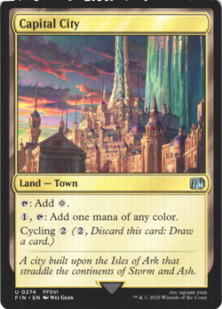 MTG Final Fantasy Capital city - Image 1