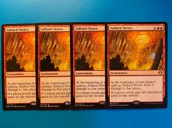 MTG 4x Sulfuric Vortex # 144 Dominaria Remastered Magic the Gathering x4 NM - Image 1