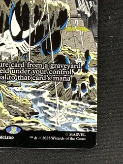 Reanimate 0020 Regular Borderless Marvels Spider-Man MTG NM - Image 3