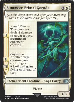 MTG Final Fantasy Summon: Primal Garuda - Image 1
